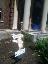 Bache Martin Elementary promotes the Adopt a Tiger program.